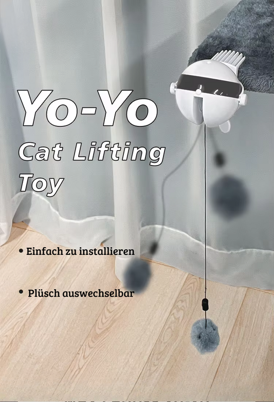 Automatisches YoYo Katzen-Angelspielzeug – Interaktiver Spielspaß für deine Katze