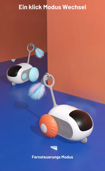 Elektrisches Katzenspielzeug mit Auto-Modus & Fernsteuerung