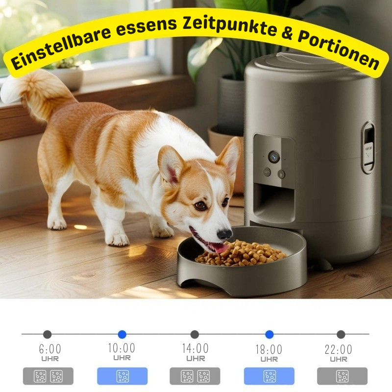 Automatischer Futterspender für Hunde und Katzen